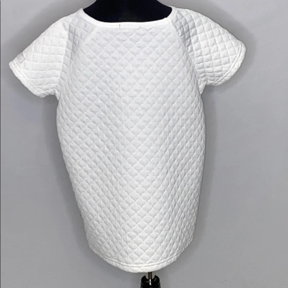 7 For All Mankind Short Sleeve Quilted Zip… - Picture 4 of 8